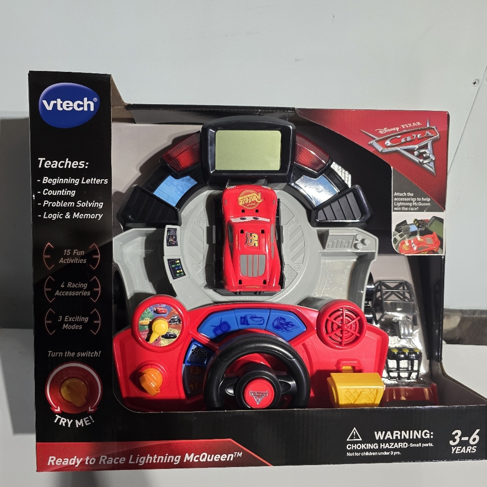 V Tech Reaxy To Race Lightning Mcqueen